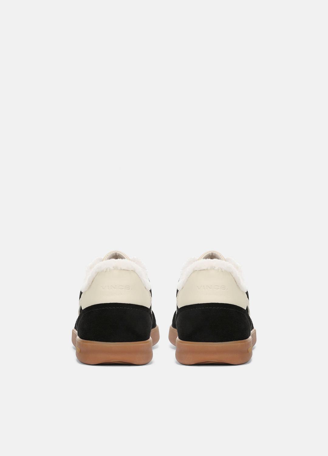 Oasis Suede & Shearling Sneaker in Sneakers | VINCE Women