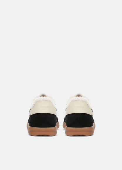 Oasis Suede & Shearling Sneaker in Sneakers | VINCE Women