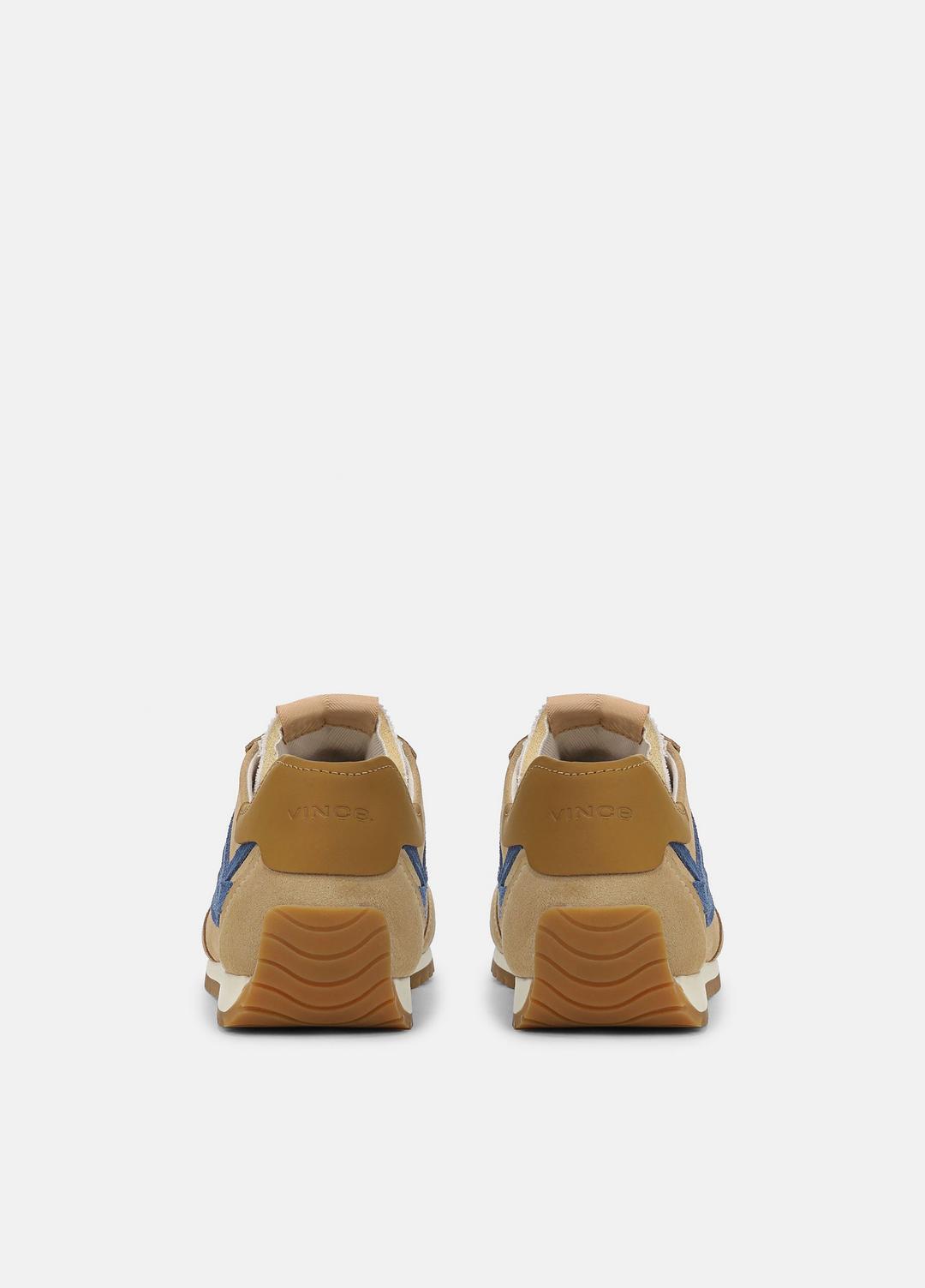 Oasis Suede & Leather Runner Sneaker in Sneakers | VINCE Women