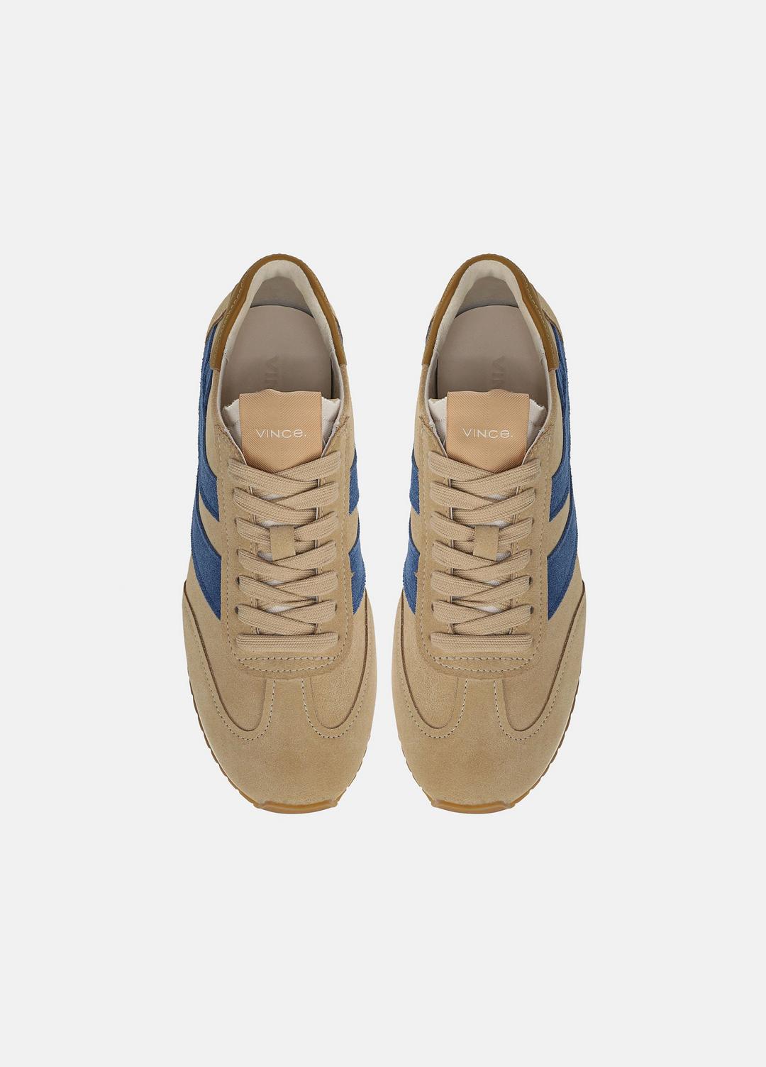 Oasis Suede & Leather Runner Sneaker in Sneakers | VINCE Women