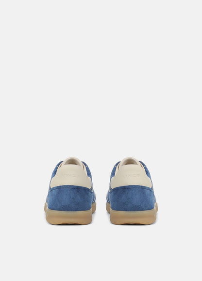 Oasis Contrast-Edge Suede Sneaker in Sneakers | VINCE Women