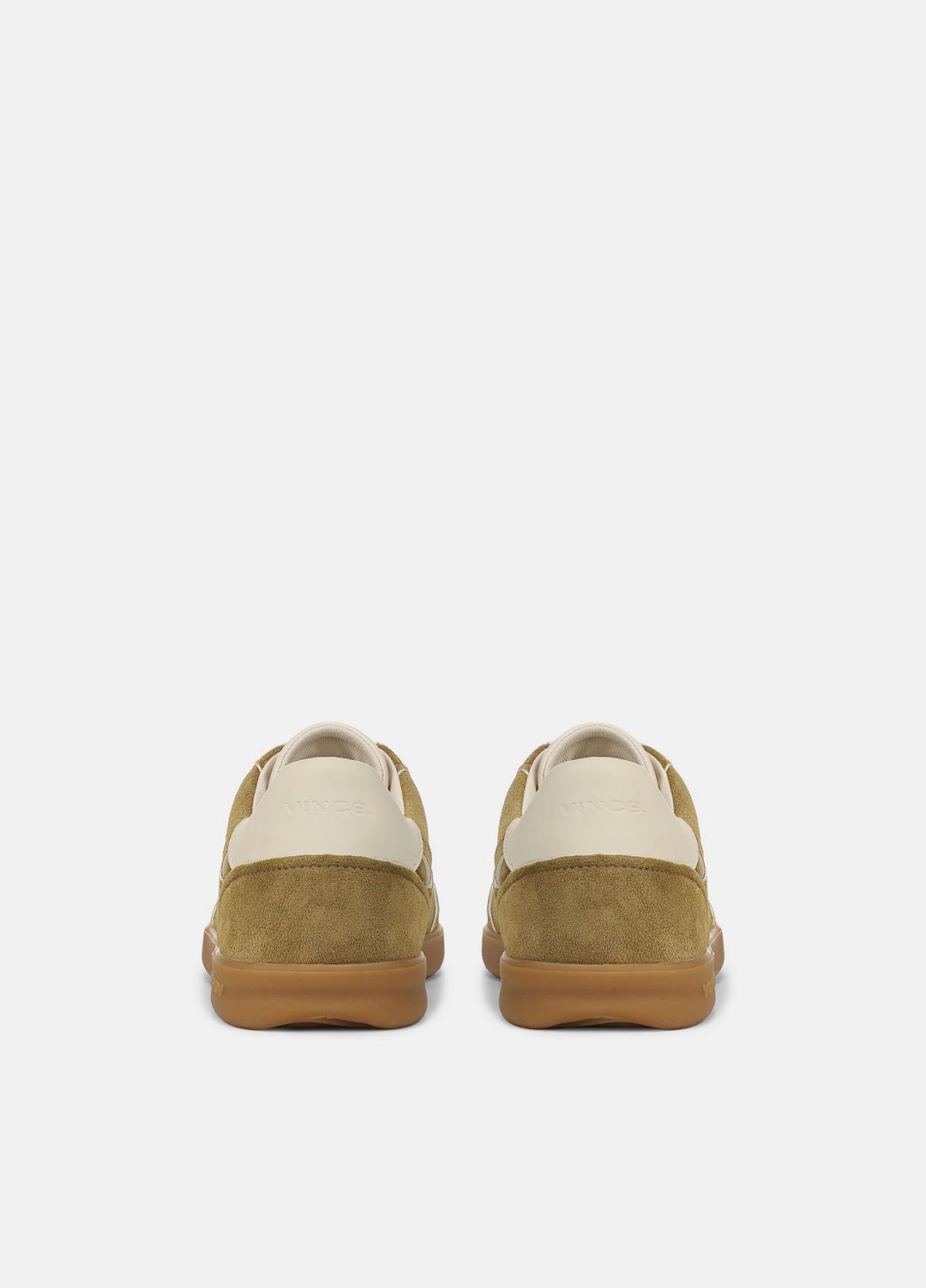 Oasis Contrast-Edge Suede Sneaker in Sneakers | VINCE Women