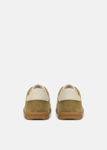 Oasis Contrast-Edge Suede Sneaker in Sneakers | VINCE Women