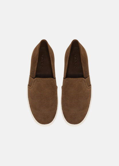 Blair Perforated Suede Sneaker in Sneakers | VINCE Women
