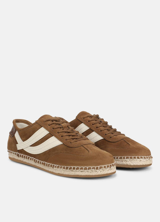 Oasis Suede & Leather Espadrille Sneaker in Sneakers | VINCE Women