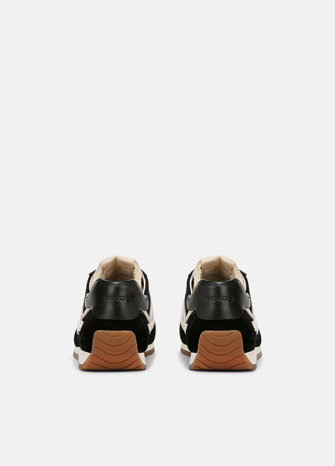 Oasis Suede and Leather Runner Sneaker in Sneakers | VINCE Women