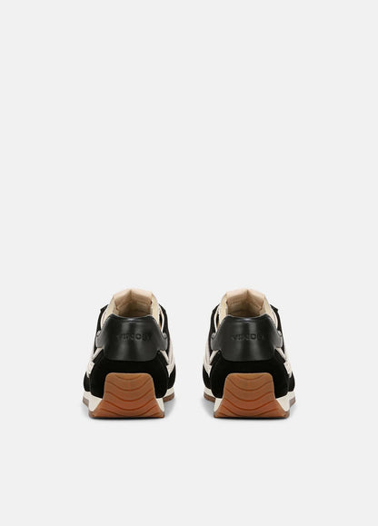 Oasis Suede and Leather Runner Sneaker in Sneakers | VINCE Women