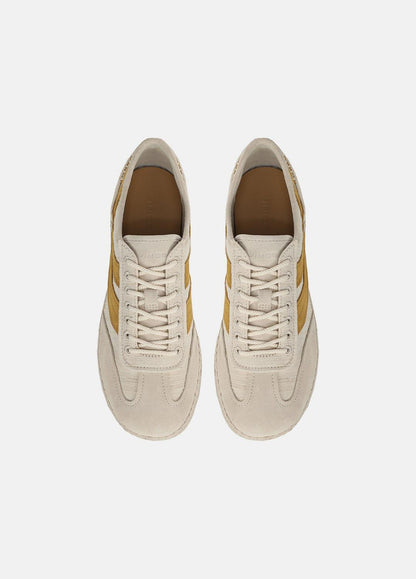 Oasis Linen & Leather Espadrille Sneaker in Sneakers | VINCE Women