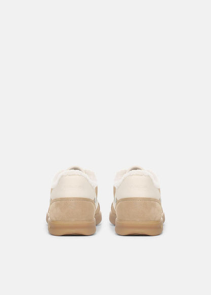 Oasis Suede & Shearling Sneaker in Sneakers | VINCE Women