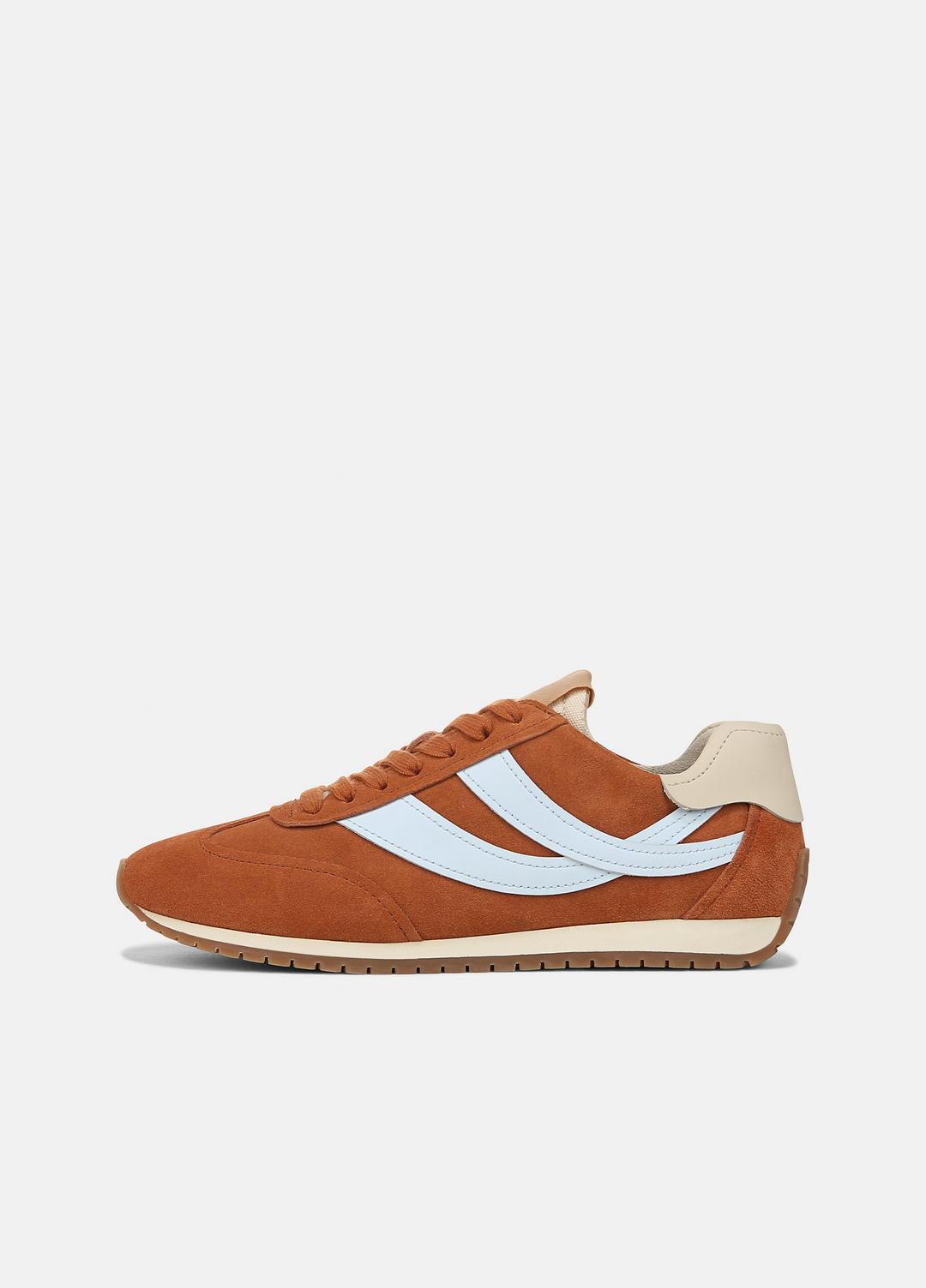 Oasis Suede & Leather Runner Sneaker in Sneakers | VINCE Women