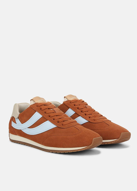 Oasis Suede & Leather Runner Sneaker in Sneakers | VINCE Women