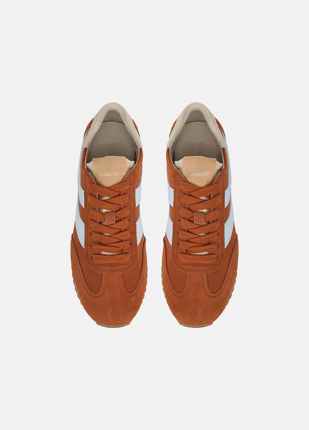 Oasis Suede & Leather Runner Sneaker in Sneakers | VINCE Women