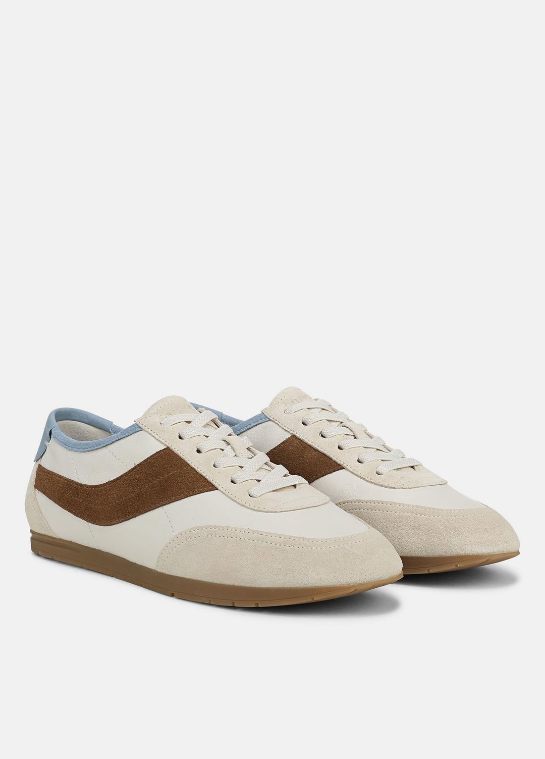 LA Leather & Suede Runner Sneaker in Sneakers | VINCE Women