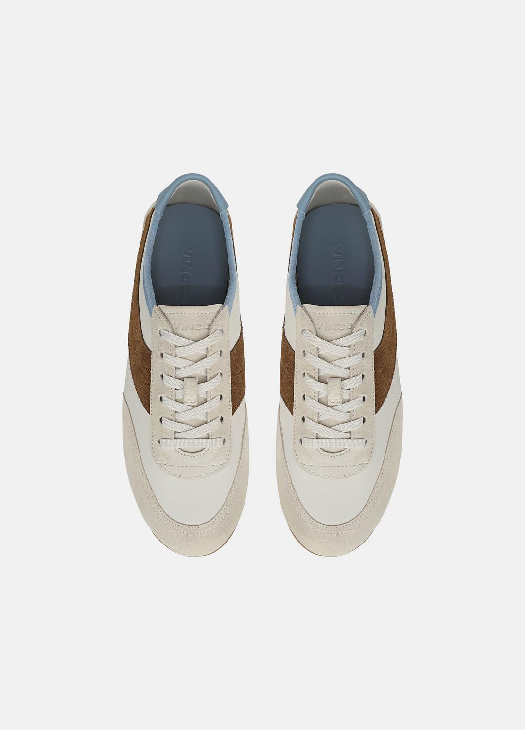 LA Leather & Suede Runner Sneaker in Sneakers | VINCE Women