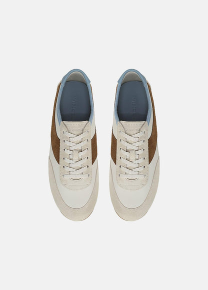 LA Leather & Suede Runner Sneaker in Sneakers | VINCE Women