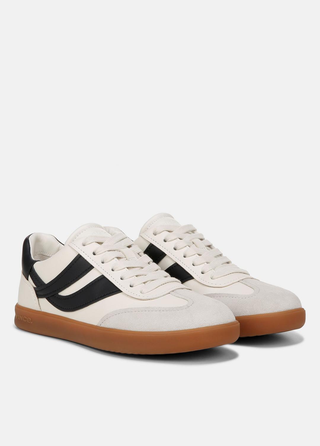 Oasis Leather and Suede Sneaker in Sneakers | VINCE Women