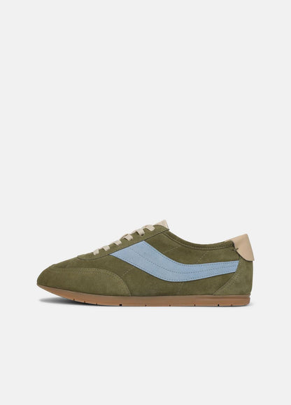 LA Suede & Leather Runner Sneaker in Sneakers | VINCE Women