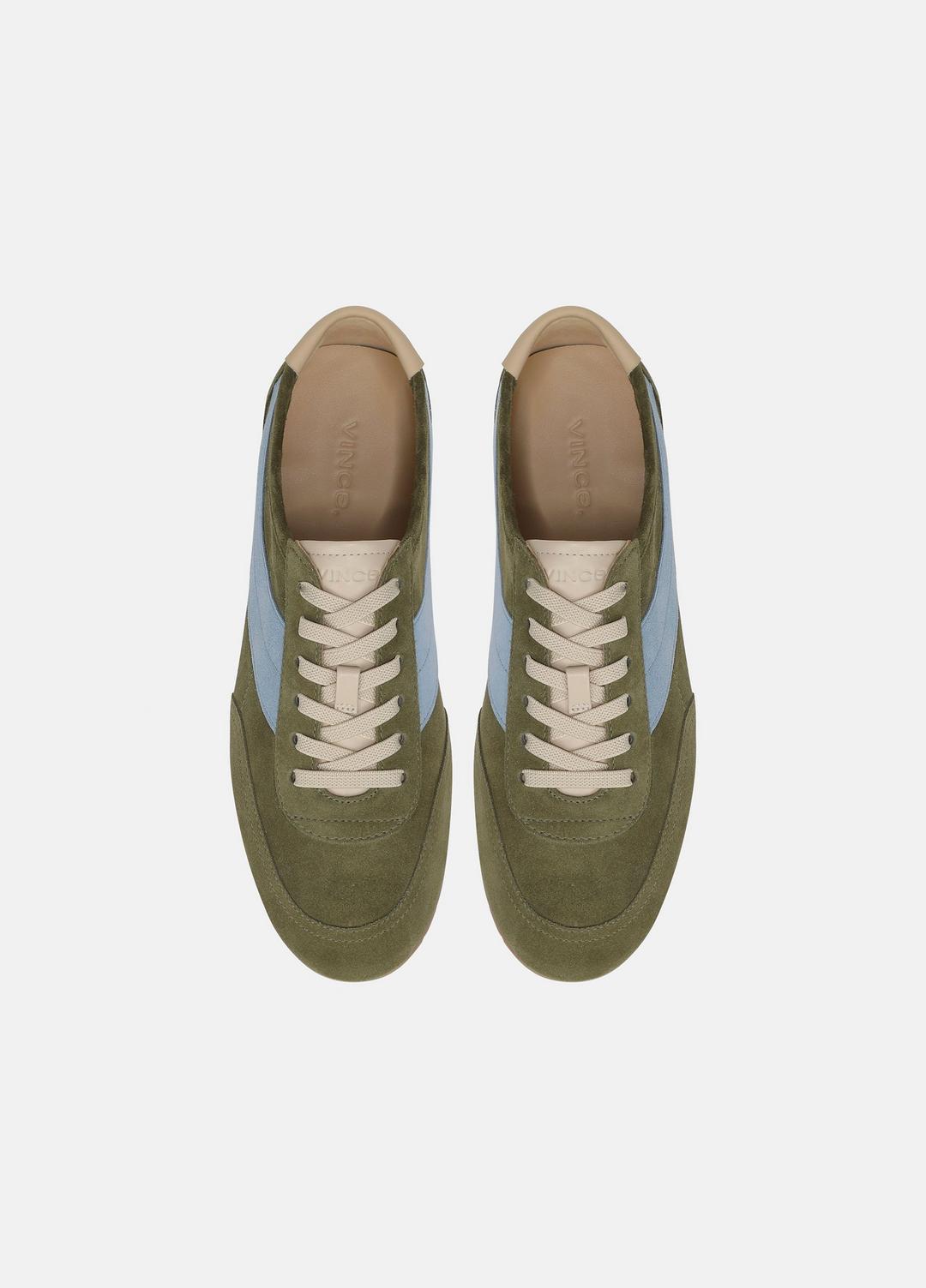 LA Suede & Leather Runner Sneaker in Sneakers | VINCE Women