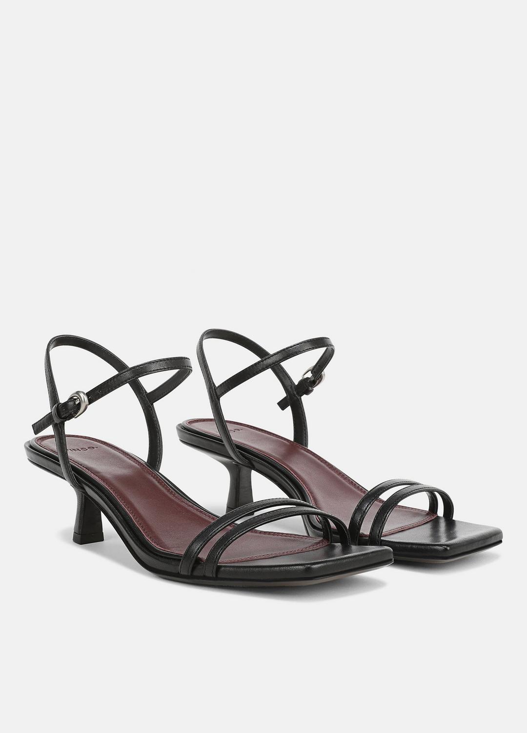 Tilda Leather Heeled Sandal in Heels | VINCE Women