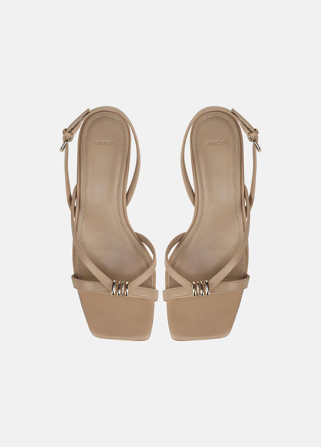 Tali Leather Slingback Sandal in Heels | VINCE Women