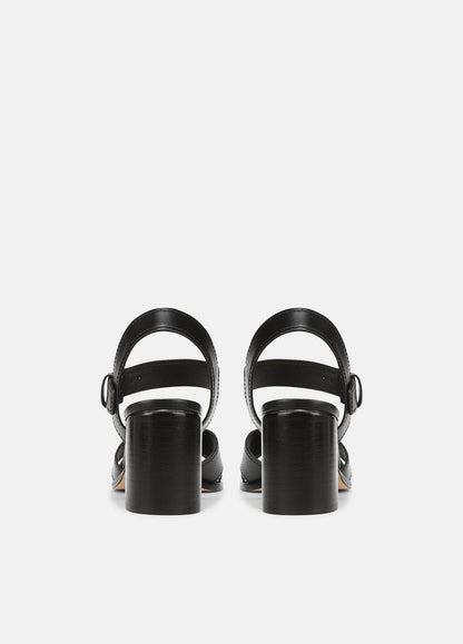 Salma Leather Heeled Sandal in Heels | VINCE Women