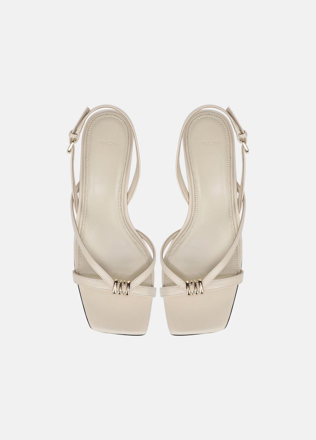 Tali Leather Slingback Sandal in Heels | VINCE Women