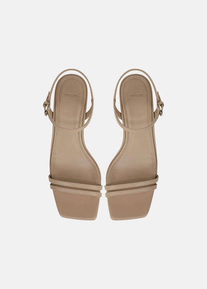 Tilda Leather Heeled Sandal in Heels | VINCE Women