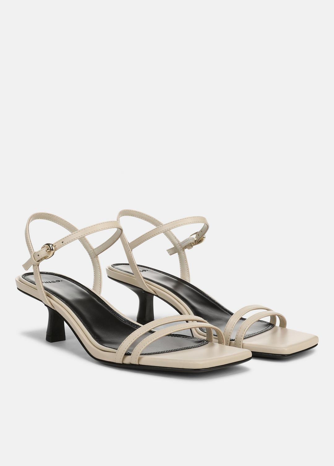 Tilda Leather Heeled Sandal in Heels | VINCE Women