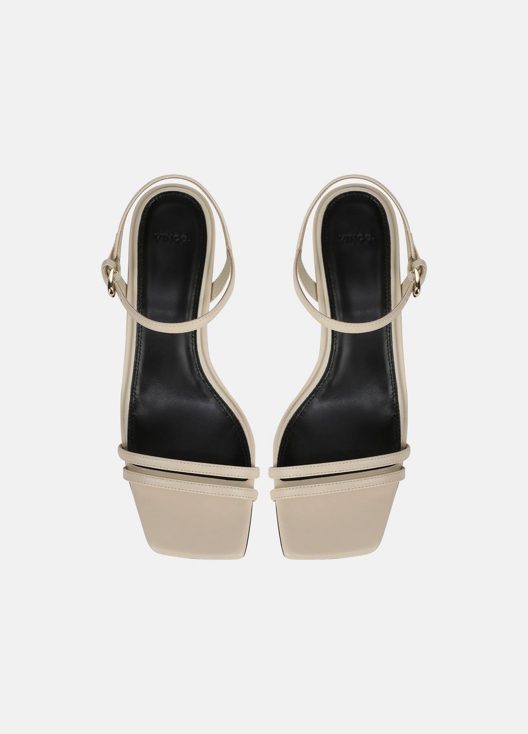 Tilda Leather Heeled Sandal in Heels | VINCE Women