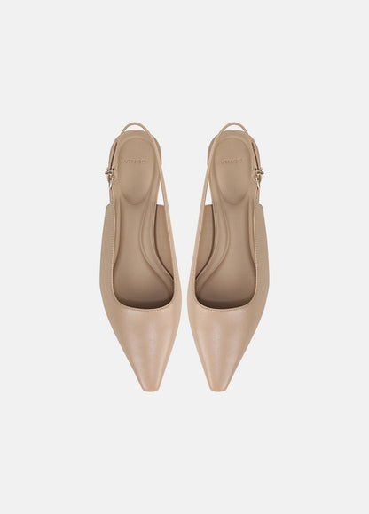 Sabra Leather Slingback Heel in Heels | VINCE Women