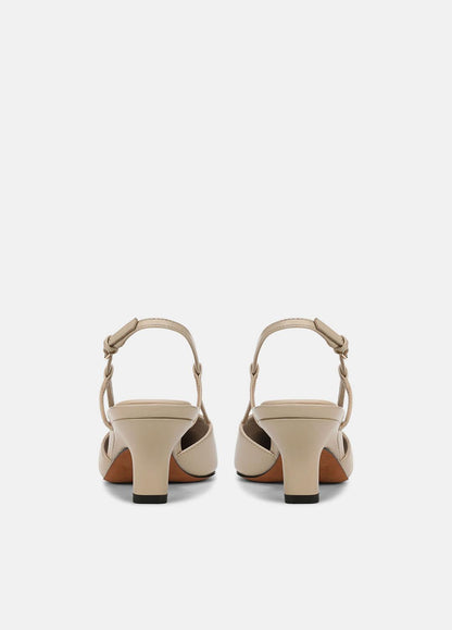 Levvy Leather Slingback Heel in Heels | VINCE Women