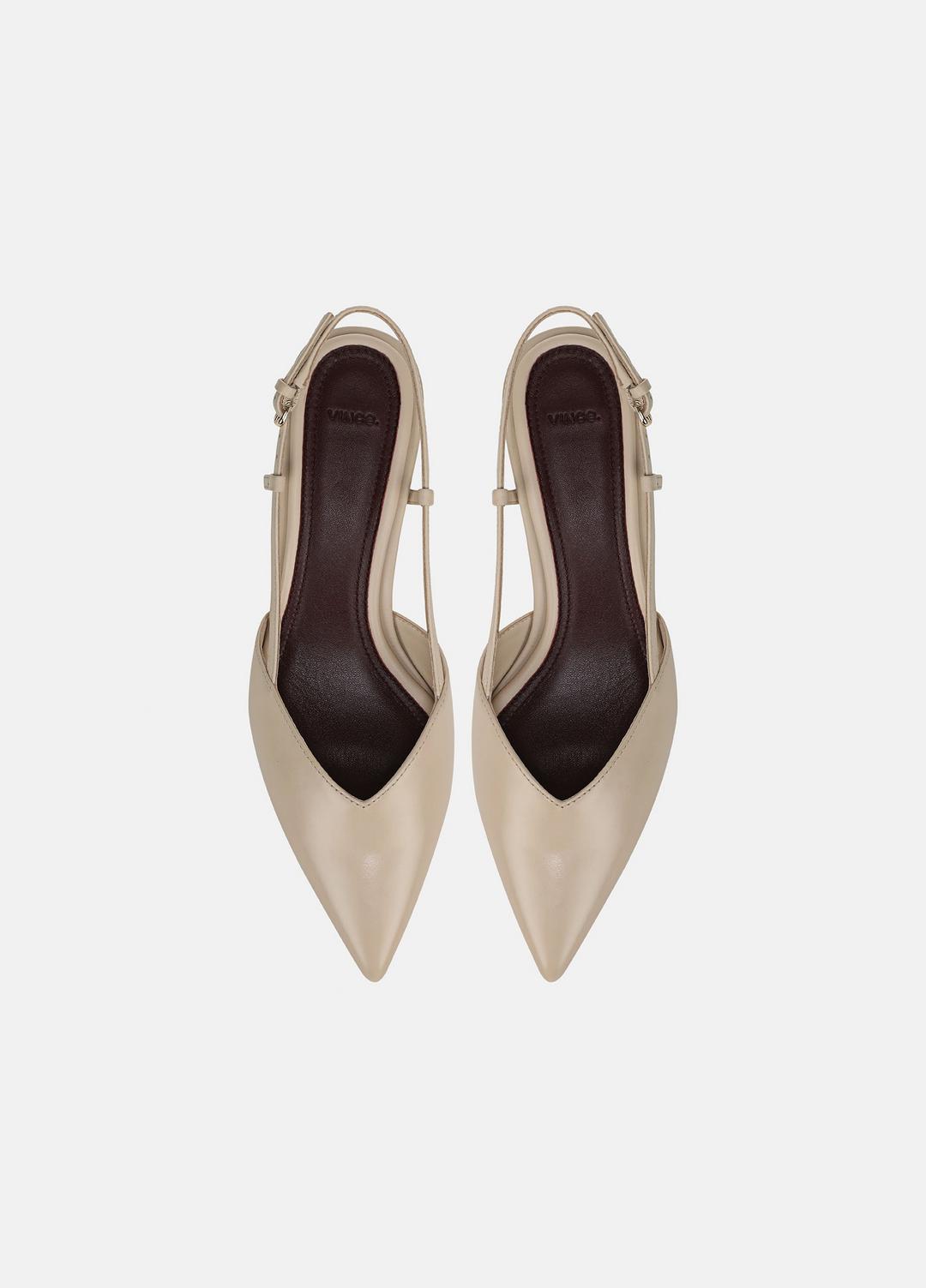 Levvy Leather Slingback Heel in Heels | VINCE Women