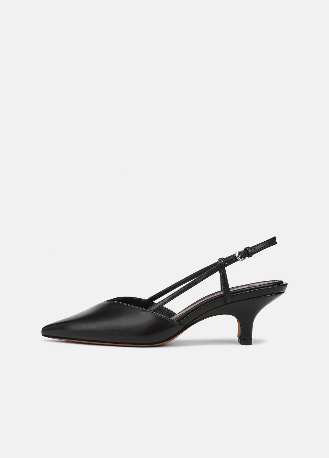 Levvy Leather Slingback Heel in Heels | VINCE Women