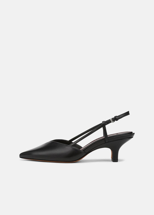 Levvy Leather Slingback Heel in Heels | VINCE Women