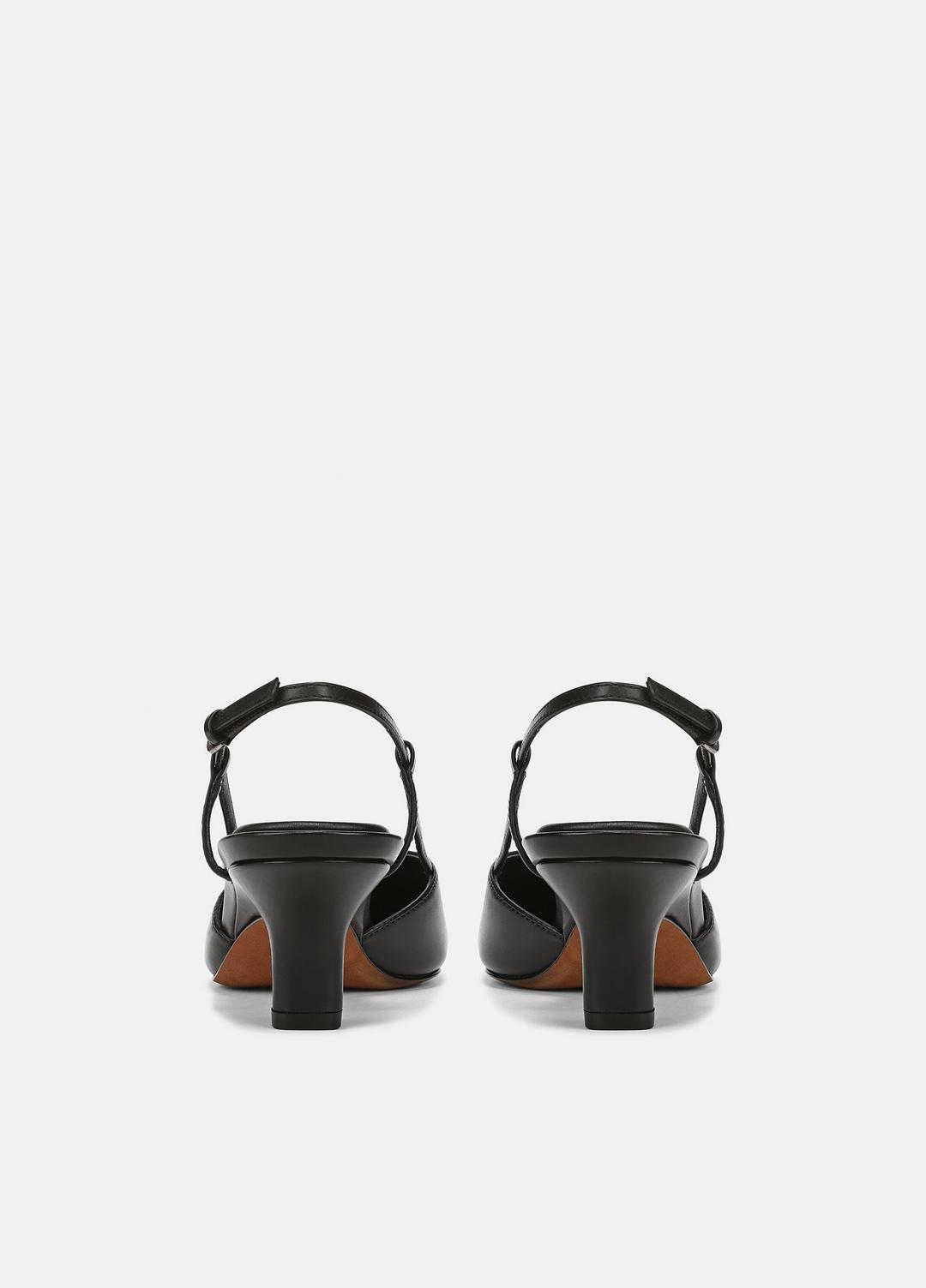 Levvy Leather Slingback Heel in Heels | VINCE Women