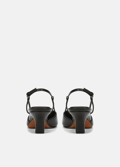 Levvy Leather Slingback Heel in Heels | VINCE Women