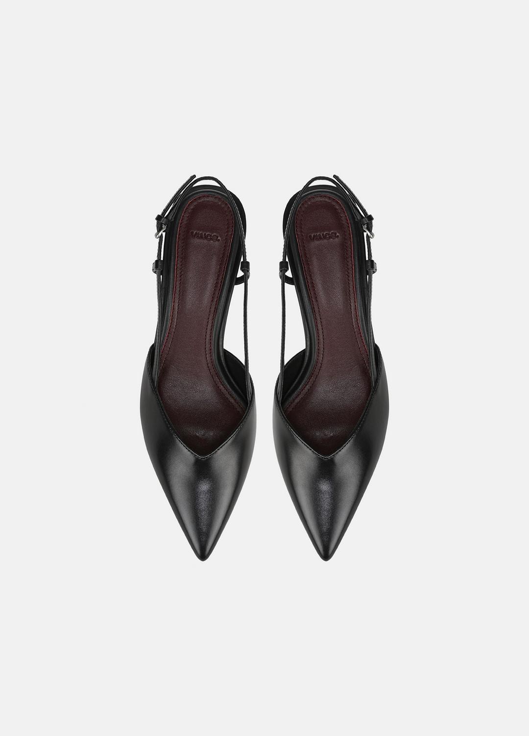 Levvy Leather Slingback Heel in Heels | VINCE Women