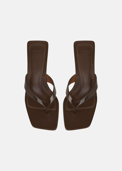 San Juan Jelly Heeled Thong Sandal in Sandals | VINCE Women