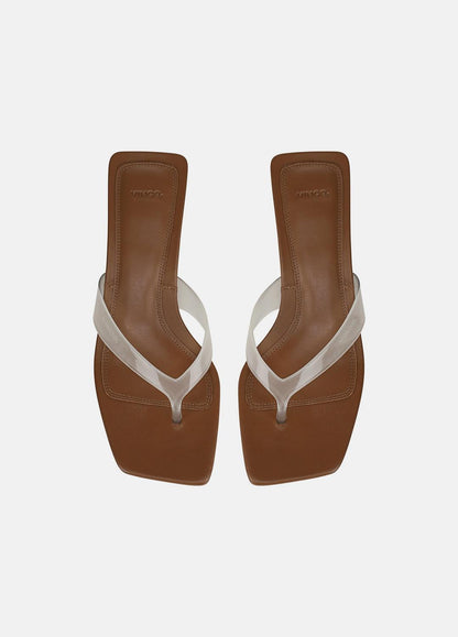 San Juan Jelly Heeled Thong Sandal in Sandals | VINCE Women
