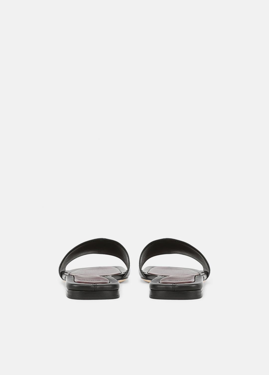 Valeria Leather Slide Sandal in Sandals | VINCE Women