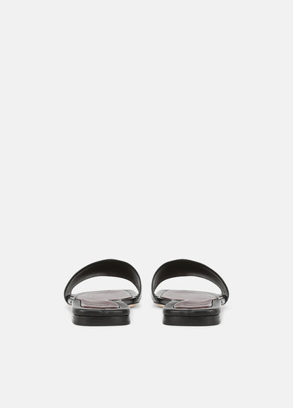 Valeria Leather Slide Sandal in Sandals | VINCE Women