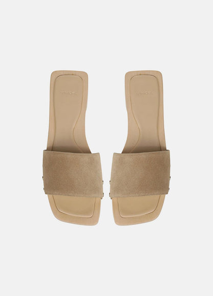 Barbara Suede Slide Sandal in Sandals | VINCE Women
