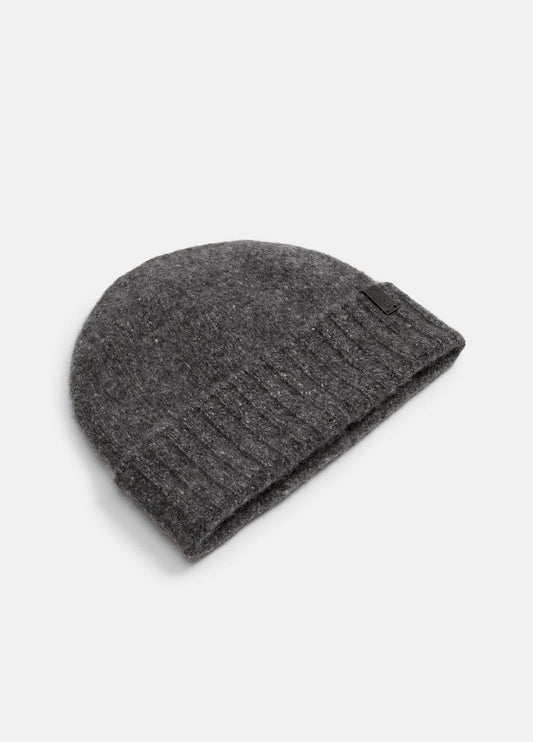 Donegal Cashmere Jersey Beanie in Scarves & Hats | VINCE Women