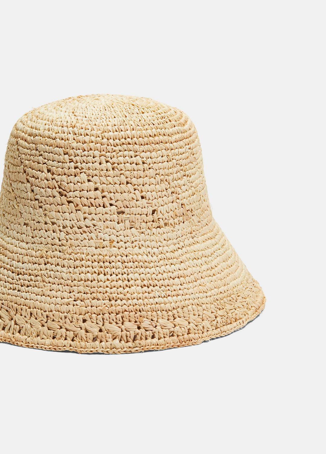 Straw Bucket Hat in Scarves & Hats | VINCE Women