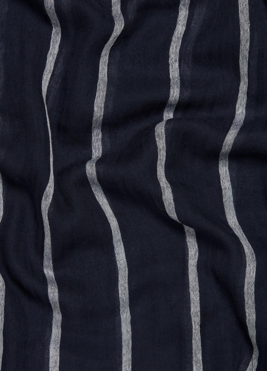 Cotton Gauze Awning Stripe Scarf in Scarves & Hats | VINCE Women