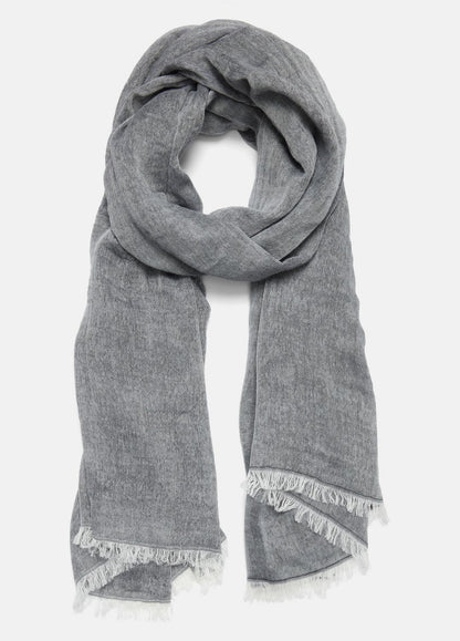 Cotton Gauze Bi-Color Scarf in Scarves & Hats | VINCE Women