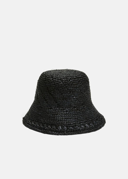 Straw Bucket Hat in Scarves & Hats | VINCE Women