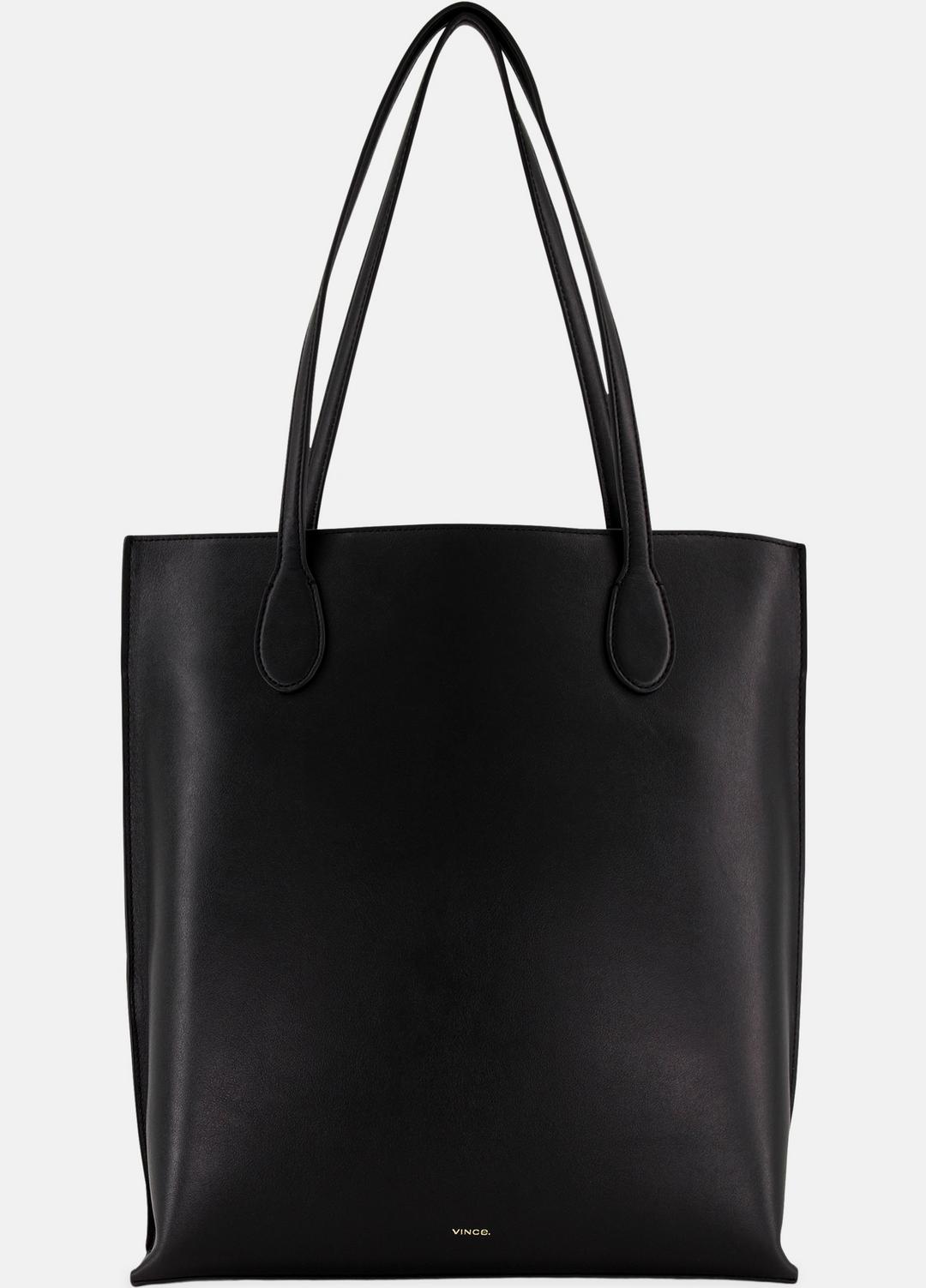 Athene Nappa Leather Tote in Handbags | VINCE Women