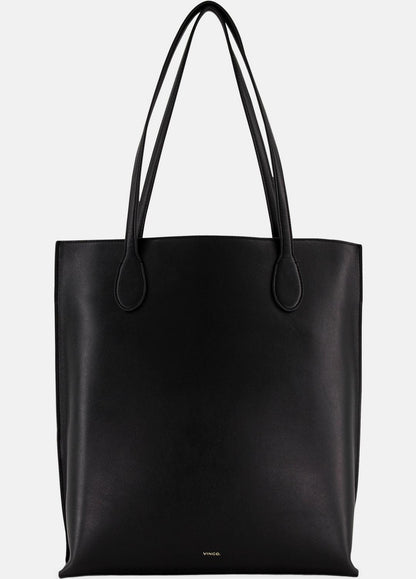 Athene Nappa Leather Tote in Handbags | VINCE Women