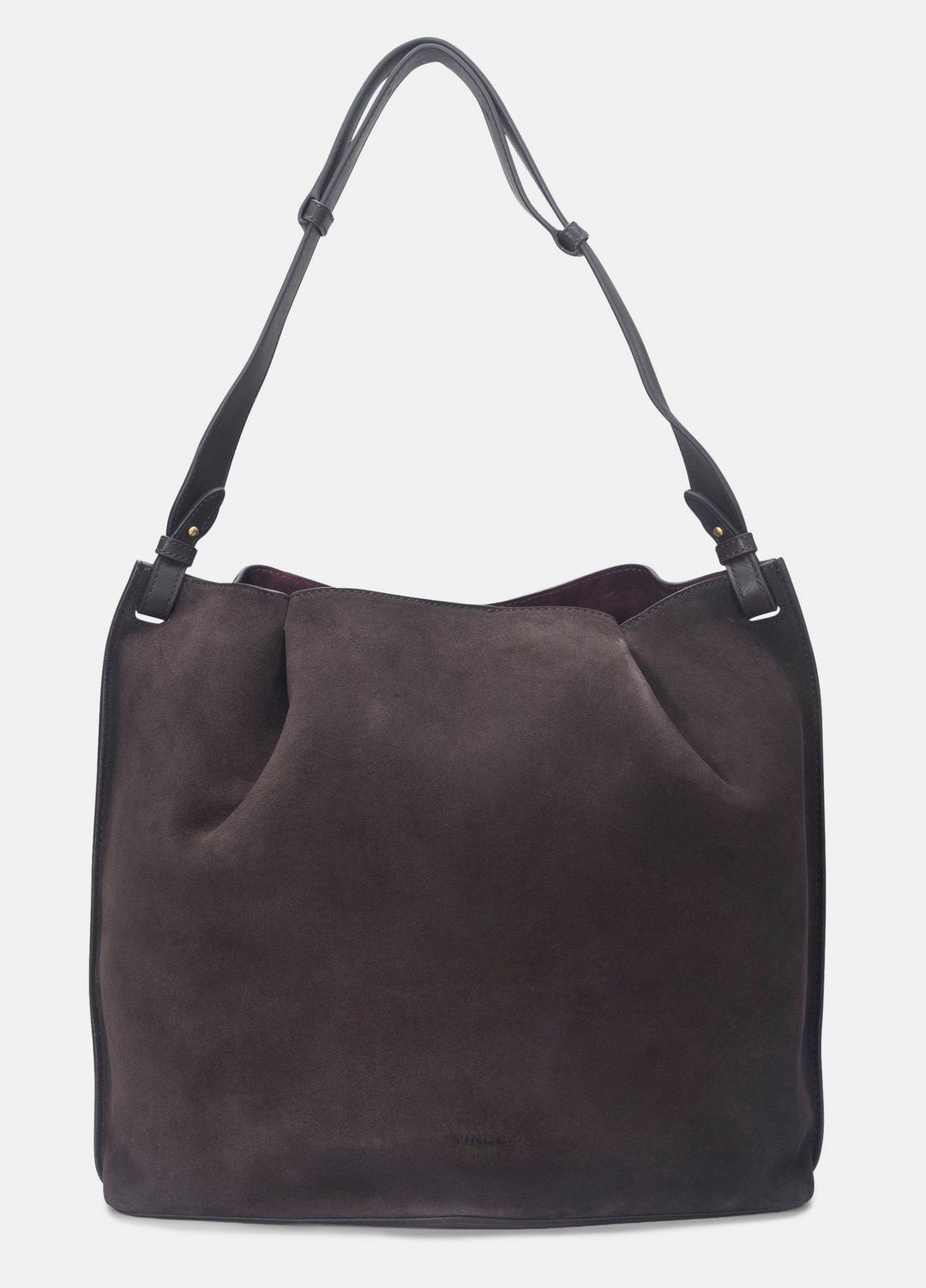 Ava Leather Bucket Bag in Handbags | VINCE Women